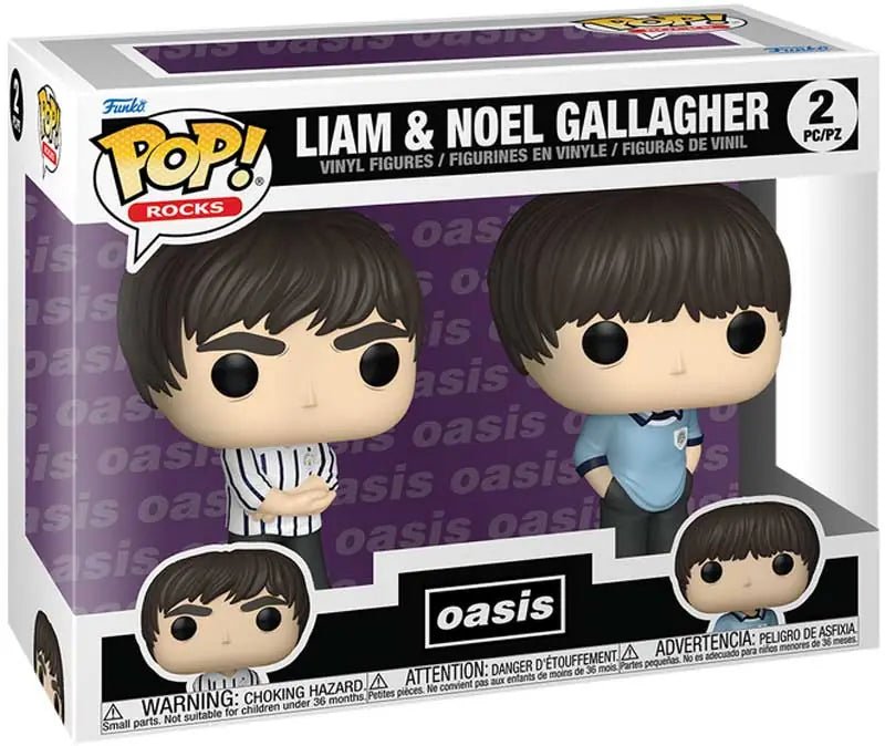 Oasis - Liam & Noel - Rocks - Funko Pop! 2 Pack