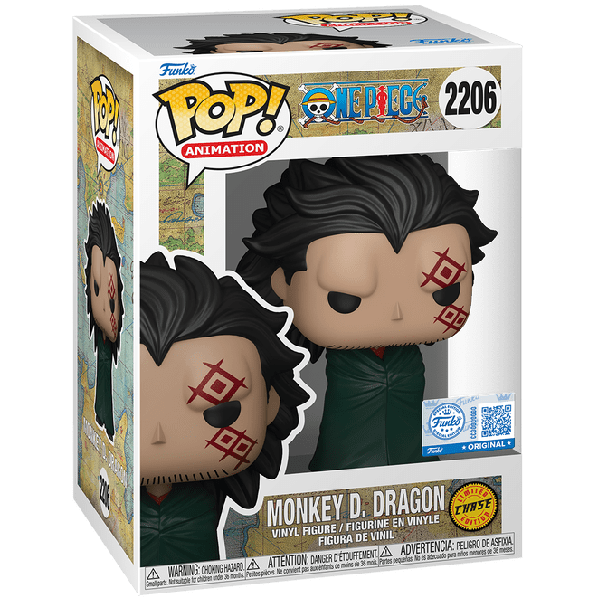 One Piece - Monkey D. Dragon - 2206 - Funko Exclusive Chase - Anime - Funko Pop!