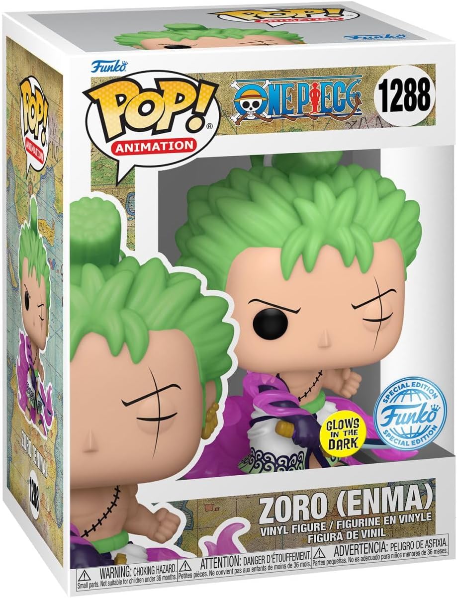 One Piece - Roronoa Zoro (Enma) - #1288 - GITD Special Edition - Anime - Funko Pop!