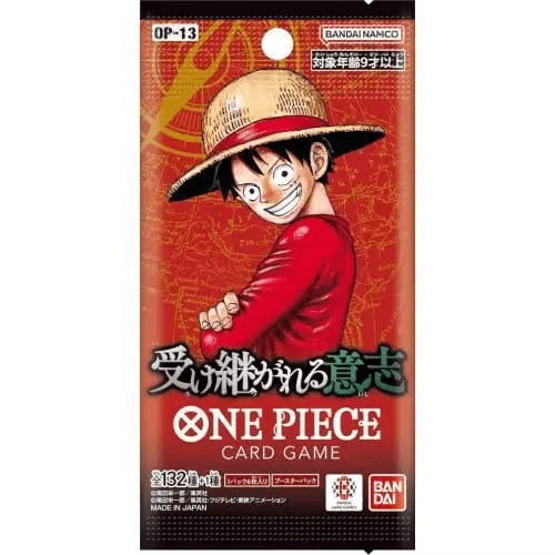 One Piece TCG - Inherited Will OP-13 - Japanese Booster Pack One Piece TCG - Inherited Will OP-13 - Japanese Booster Pack