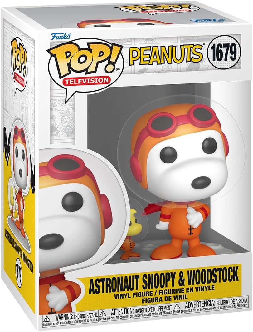 Peanuts - Astronaut Snoopy & Woodstock - 1679 - Animation - Funko Pop!