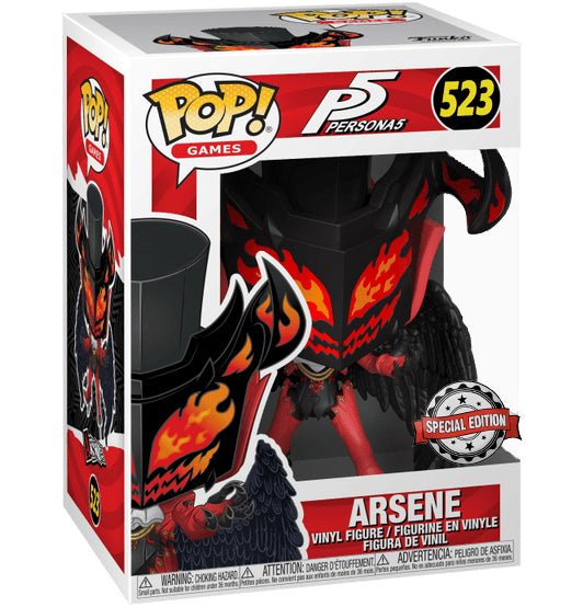 Persona 5 - Arsene - #523 - Special Edition - Games - Funko Pop!