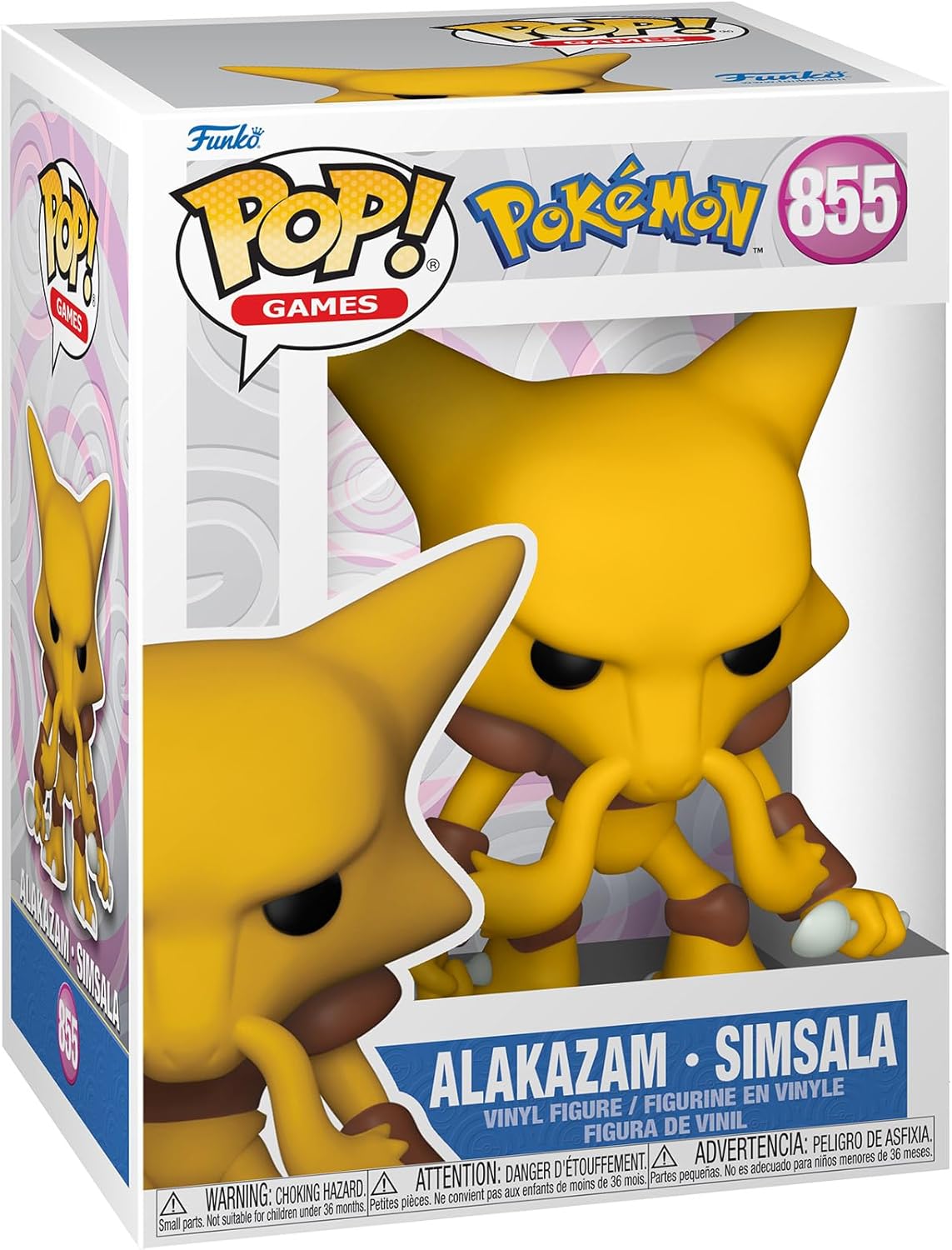 Pokemon - Alakazam - #855 - Games - Funko Pop!