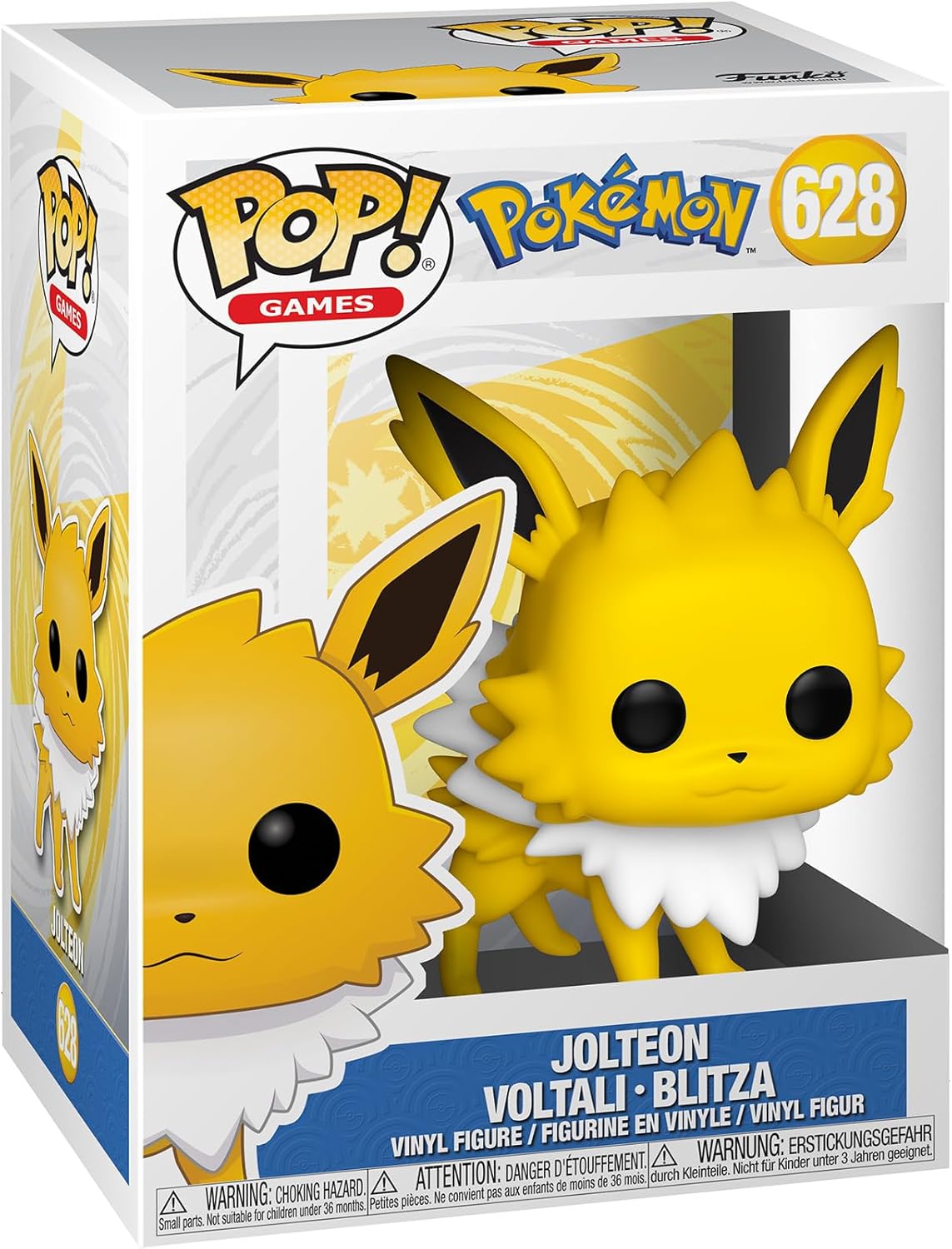 Pokemon - Jolteon - #628 - Games - Funko Pop!