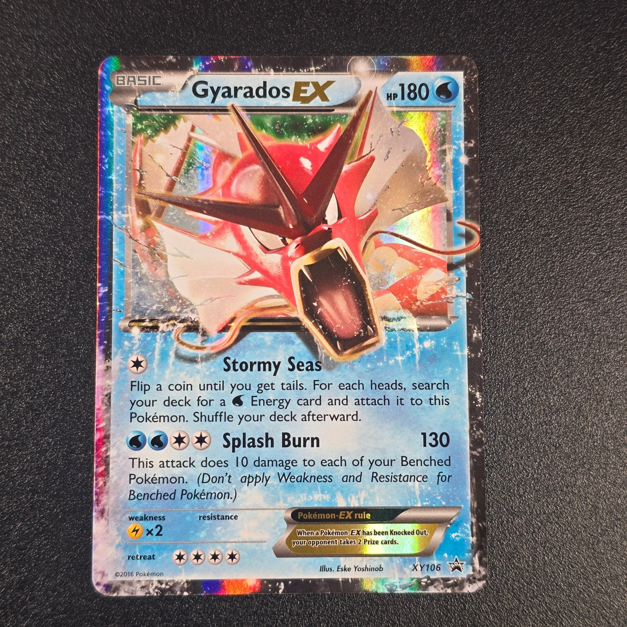Pokémon TCG - Black Star Promo - Gyarados EX - XY106 - Light Play