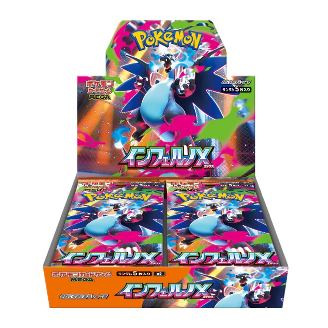 Pokmon TCG - Mega Evolution Inferno X Japanese Booster Box Pokmon TCG - Mega Evolution Inferno X Japanese Booster Box