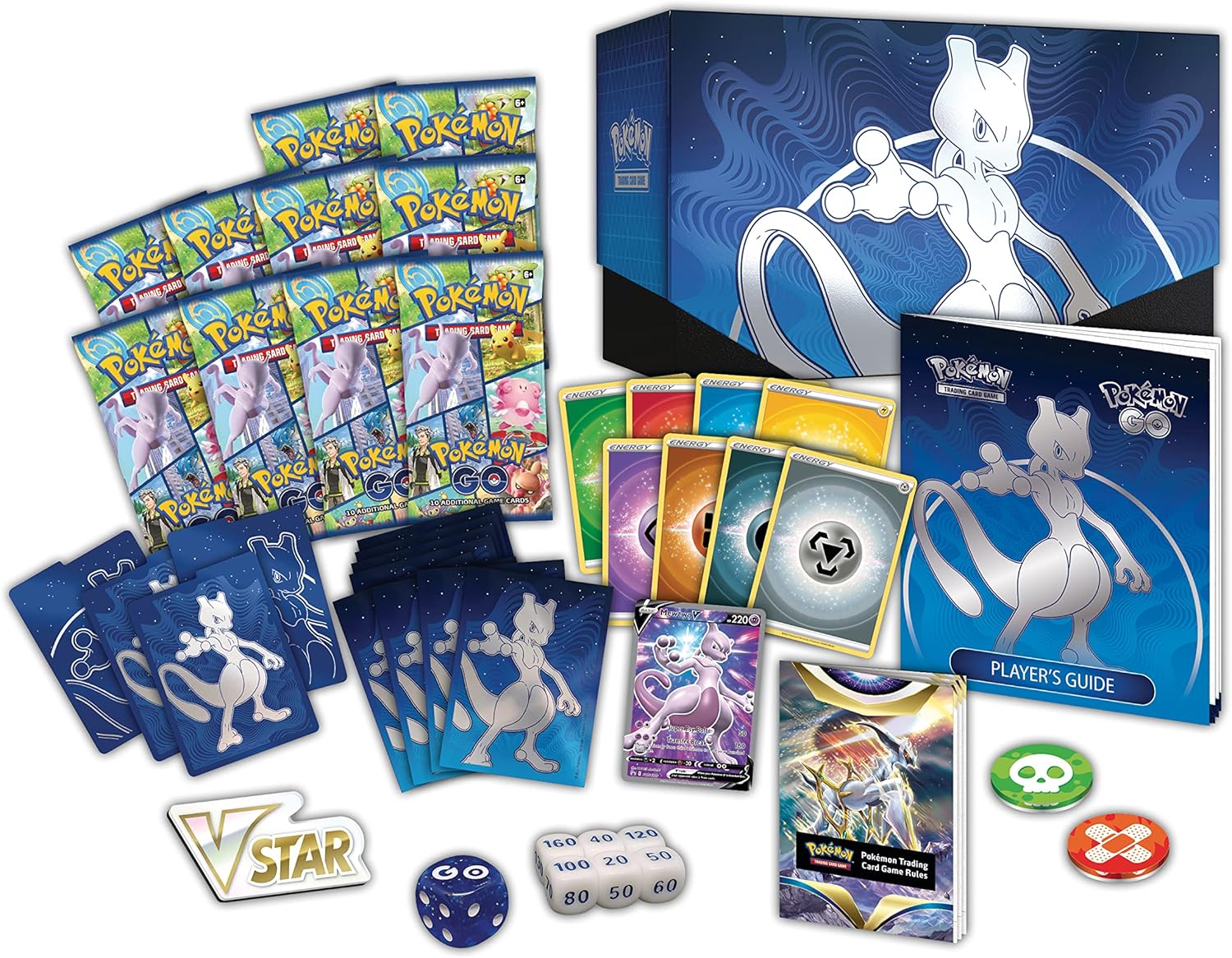 how many cards are in a pokemon go booster pack Pokémon TCG - Pokemon Go - Mewtwo