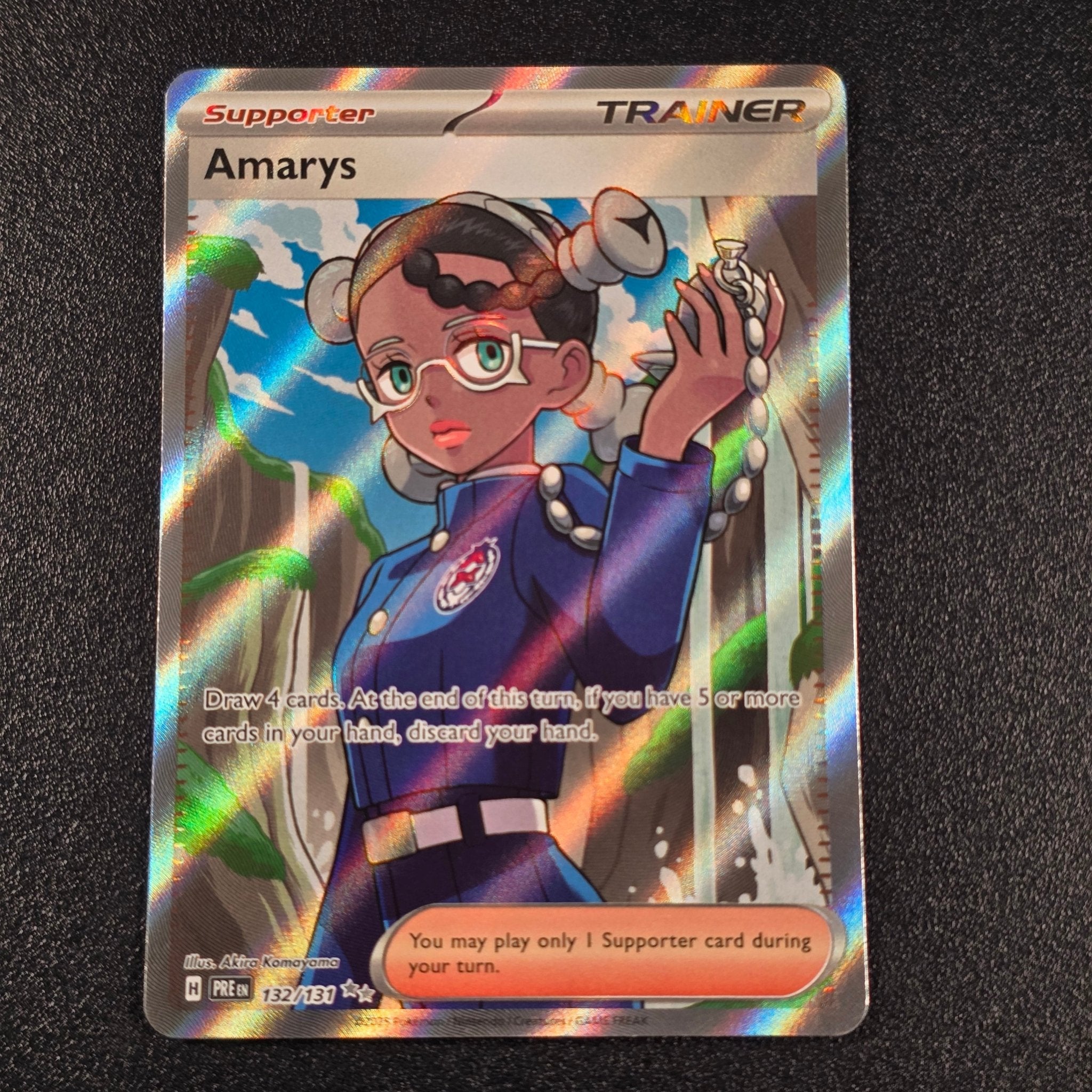 Pokémon TCG Prismatic Evolutions Amarys 132/131