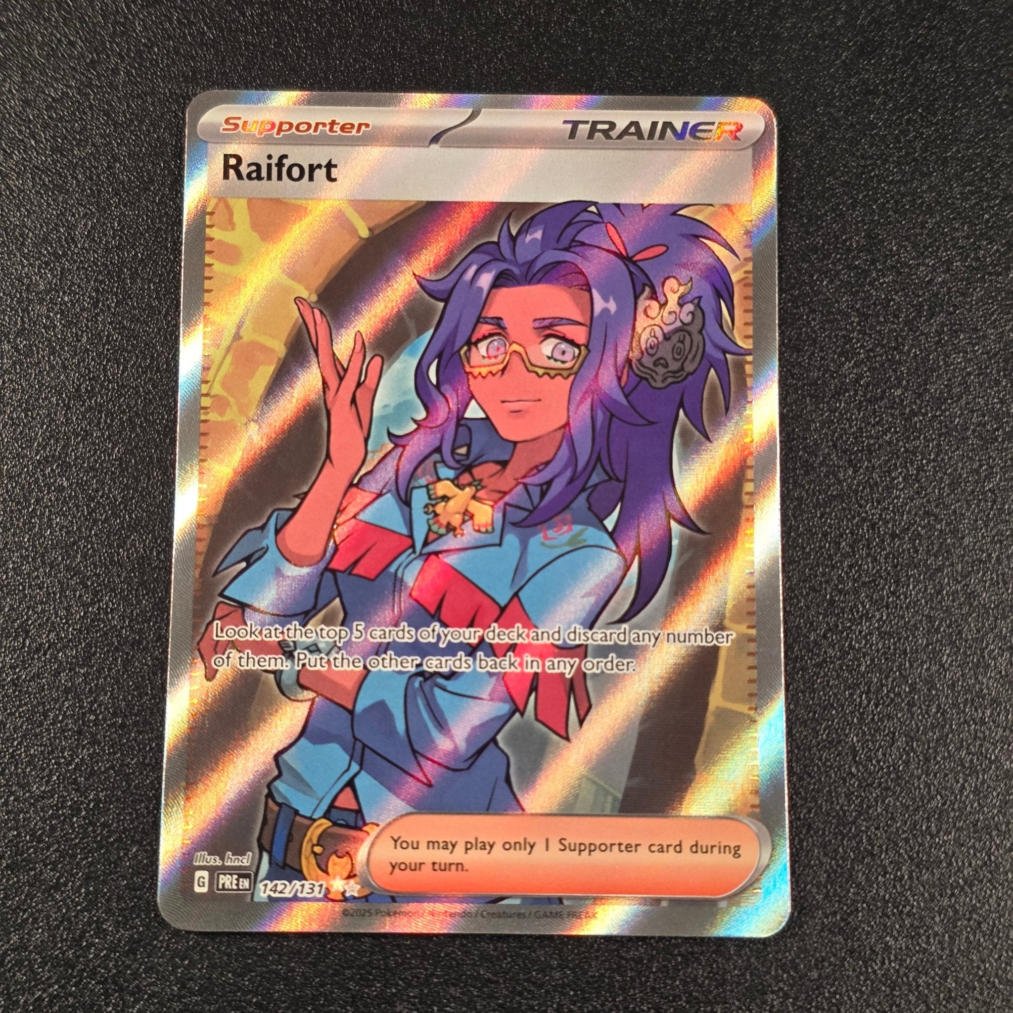 Pokémon TCG Prismatic Evolutions Raifort 142/131