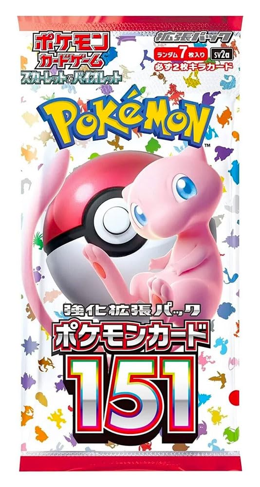 Pokmon TCG - Scarlet and Violet 151 - Japanese Booster Pack Pokmon TCG - Scarlet and Violet 151 - Japanese Booster Pack