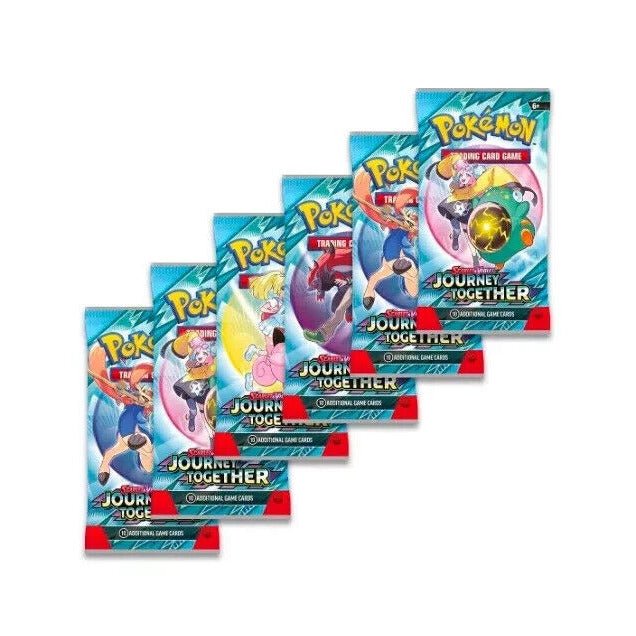 Pokémon TCG - Scarlet and Violet - Journey Together - x1 Booster Pack