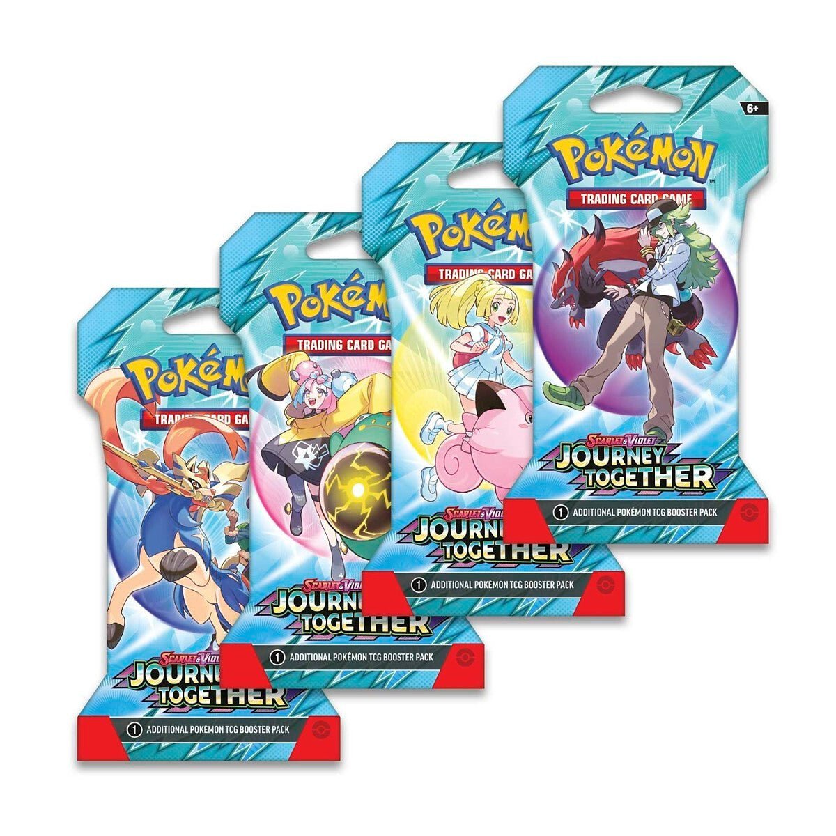 Pokémon Scarlet & Violet Journey Together x1 Sleeved Booster