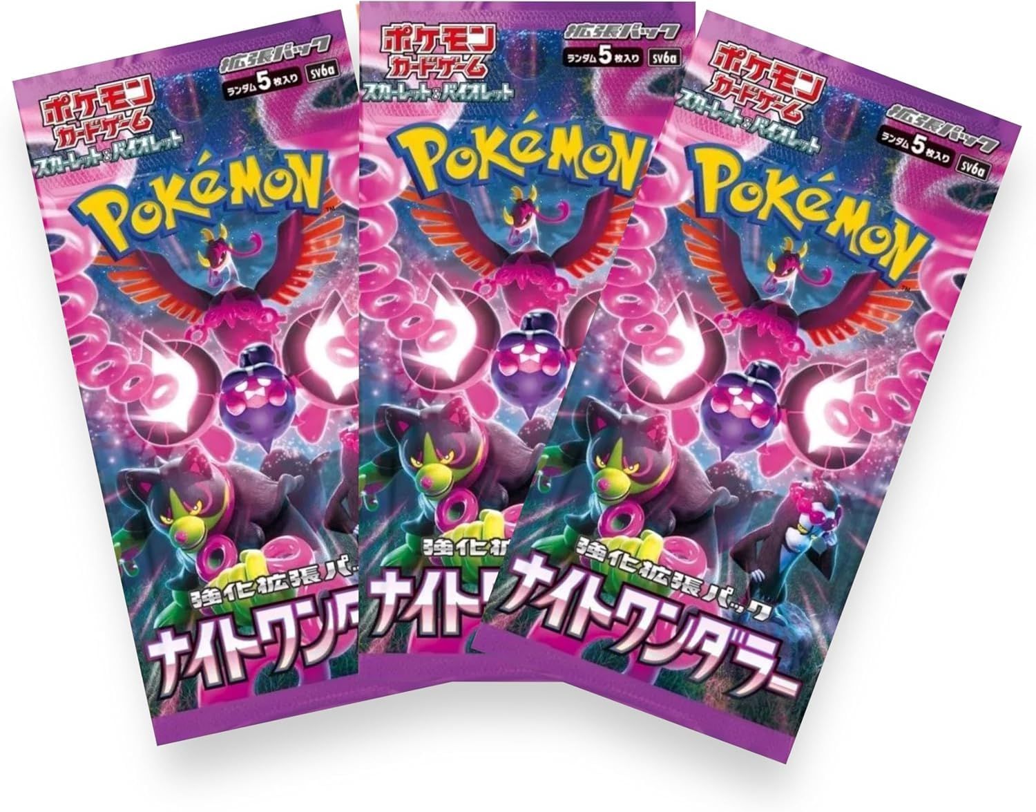pokemon night wanderer japanese booster box Pokemon Night Wanderer sv6a Japanese Booster Box – Vintage Action Figures main image 1