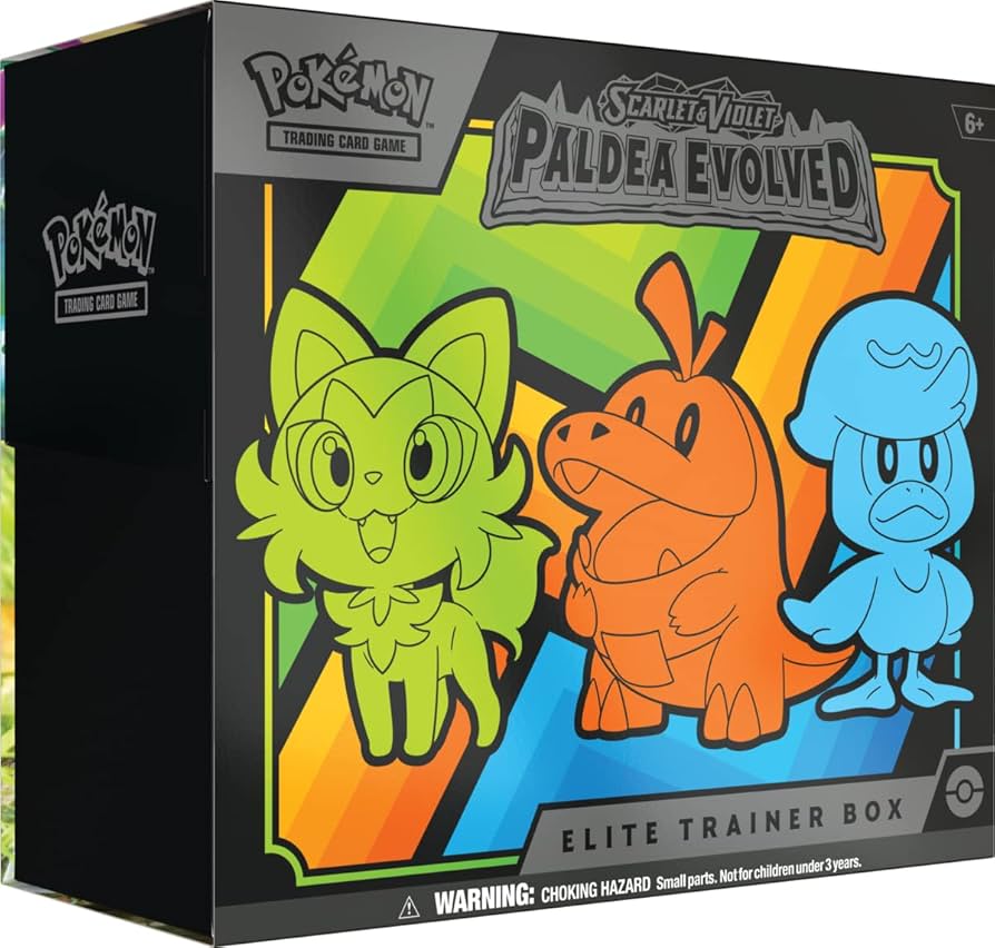 Pokémon TCG - Scarlet & Violet - Paldea Evolved - Elite Trainer Box