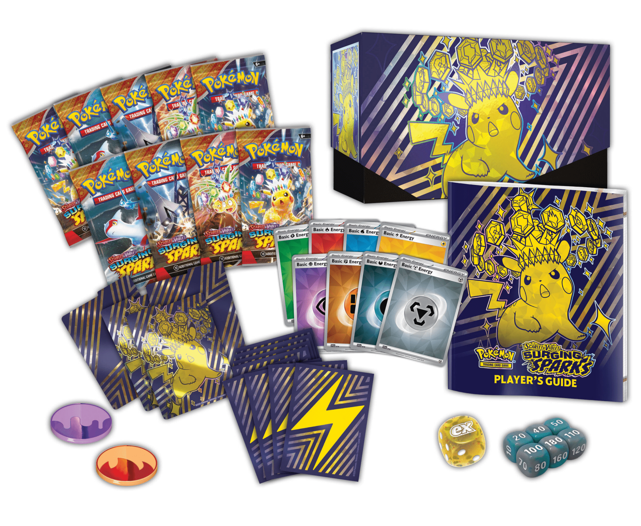 Pokmon Scarlet & Violet Surging Sparks Elite Trainer Box Pokmon Scarlet & Violet Surging Sparks Elite Trainer Box