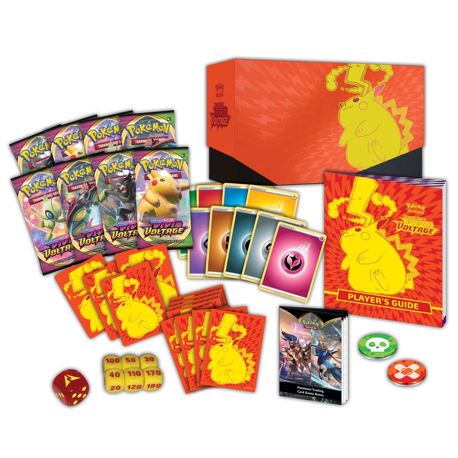 Pokémon TCG - Sword & Shield - Vivid Voltage - Elite Trainer Box