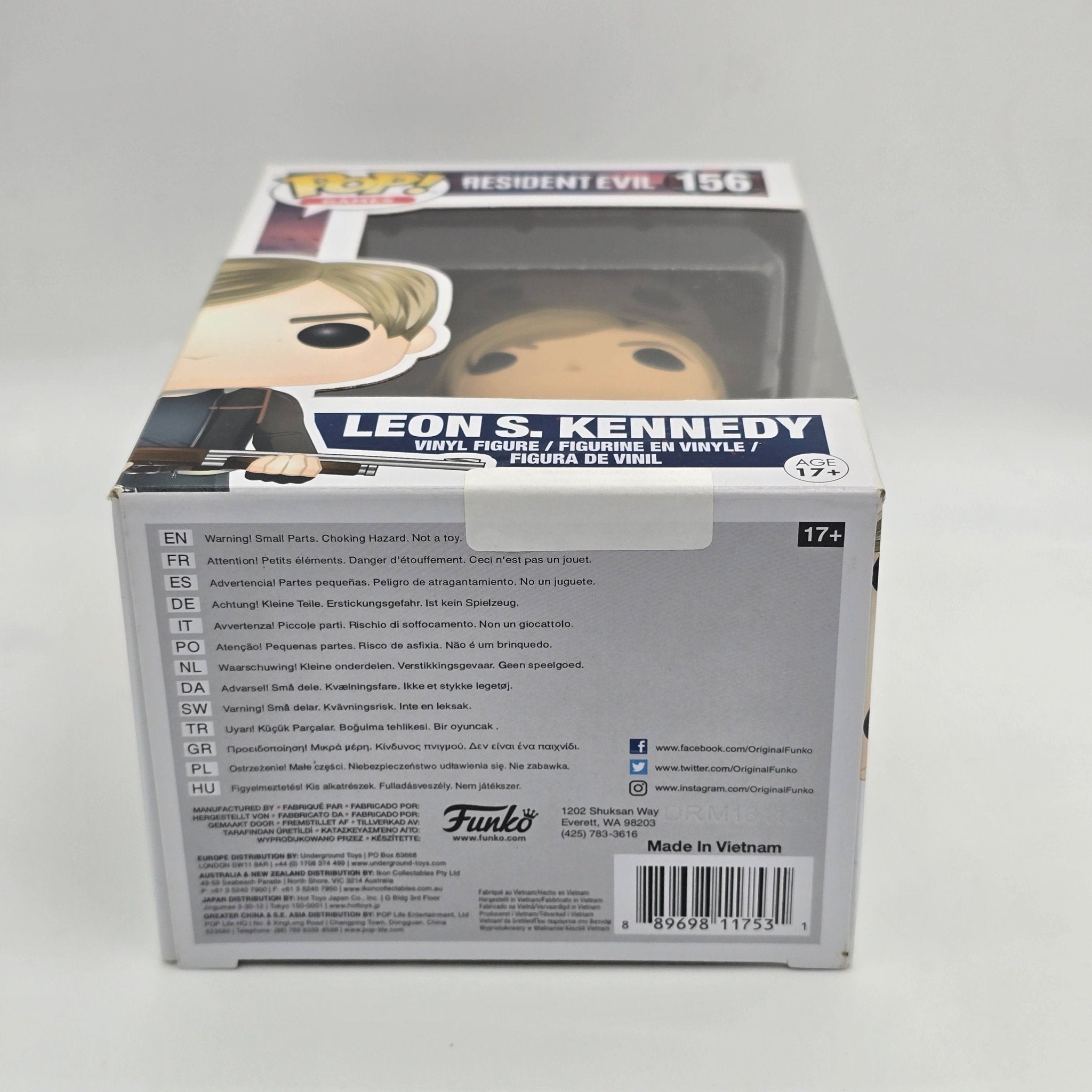 Resident Evil - Leon S. Kennedy - 156 - Games - Funko Pop!