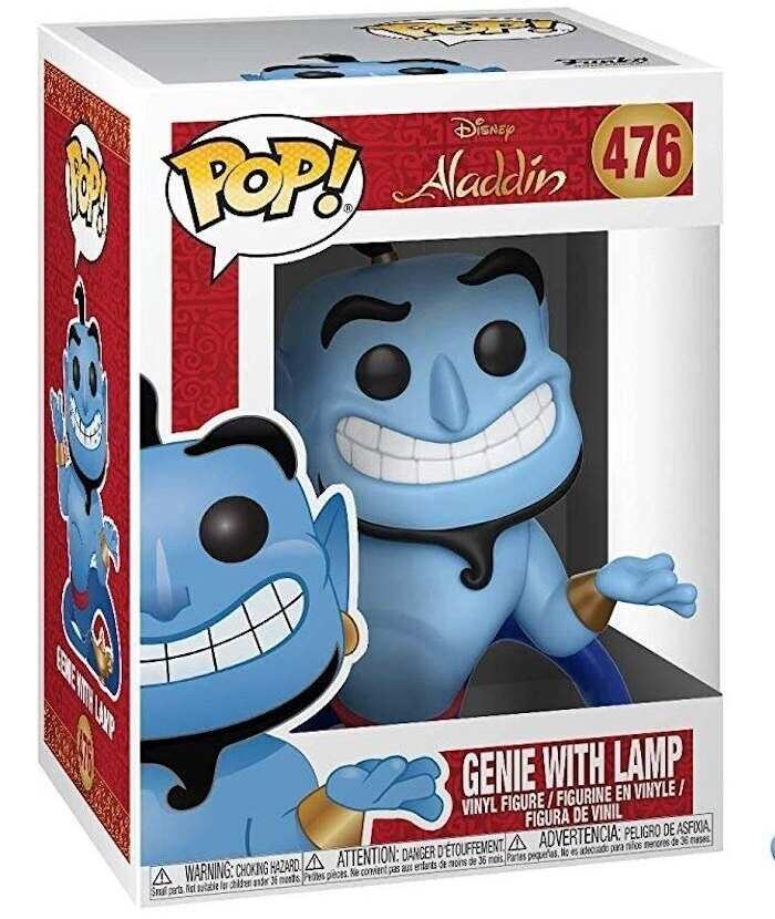 Aladdin - Genie with Lamp - #476 - Disney - Funko Pop!