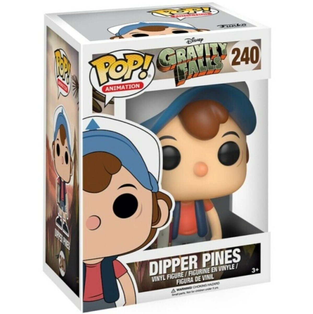 Gravity Falls - Dipper Pines - #240 - Animation - Funko Pop!