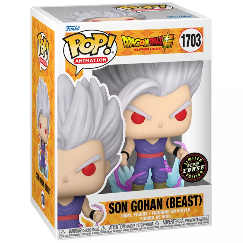 Dragon Ball Super - Son Gohan (Beast) - #1703 - GITD Chase - Anime - Funko Pop!