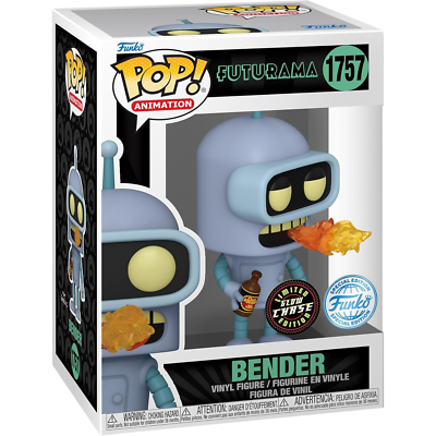 Futurama - Bender - #1757 - Glow Chase Special Edition - Television - Funko Pop!