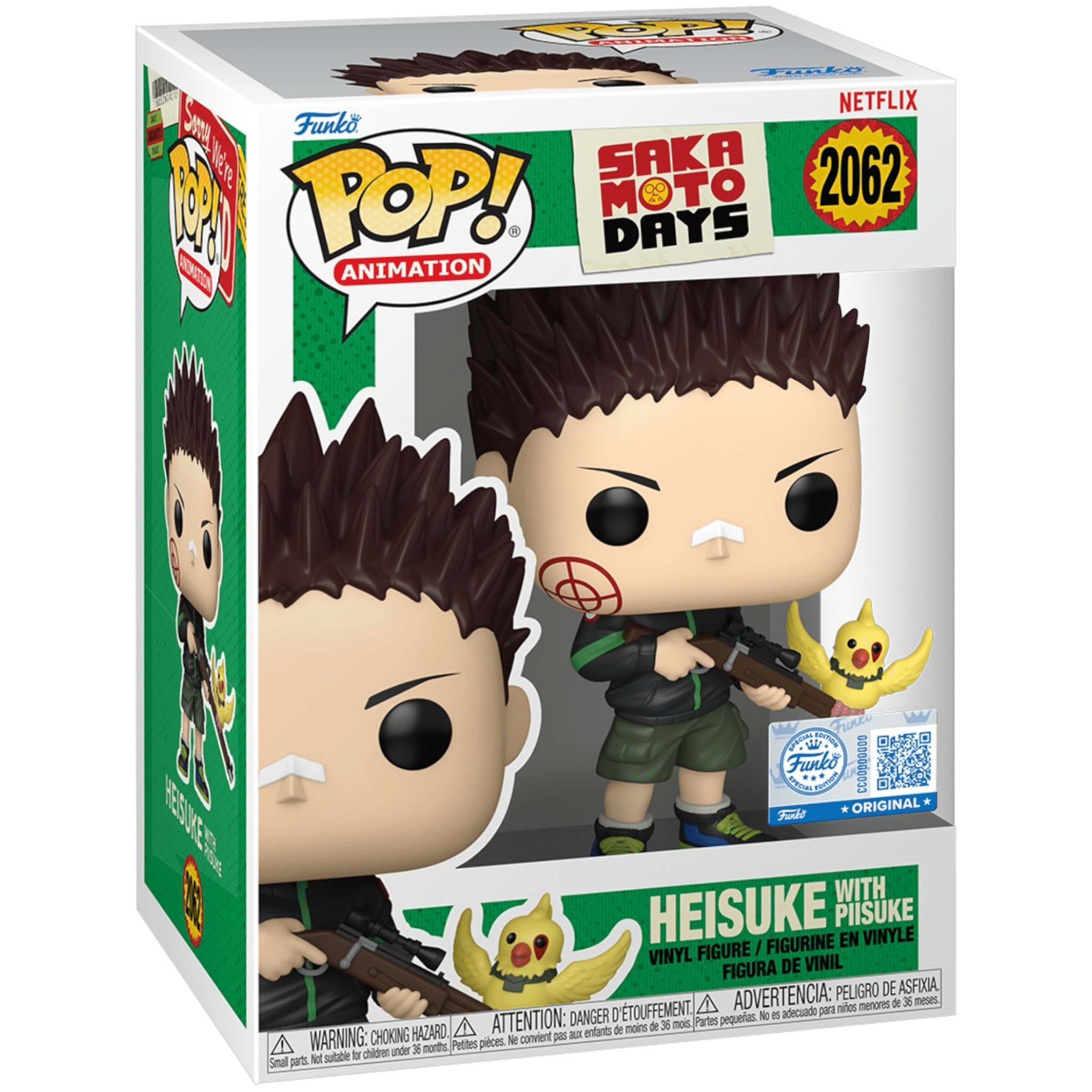 Sakamoto Days - Heisuke with Piisuke - 2062 - Special Edition - Anime - Funko Pop!