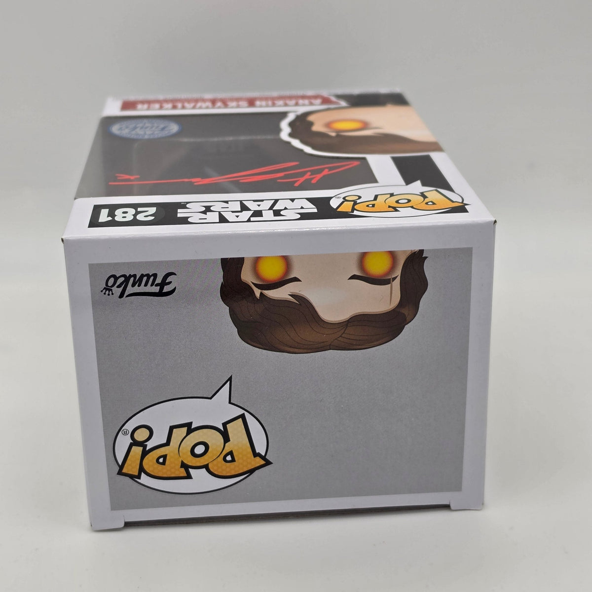 Sar Wars - Anakin Skywalker - #281 - Signed Hayden Christensen - SWAU Authentication - Funko Pop!