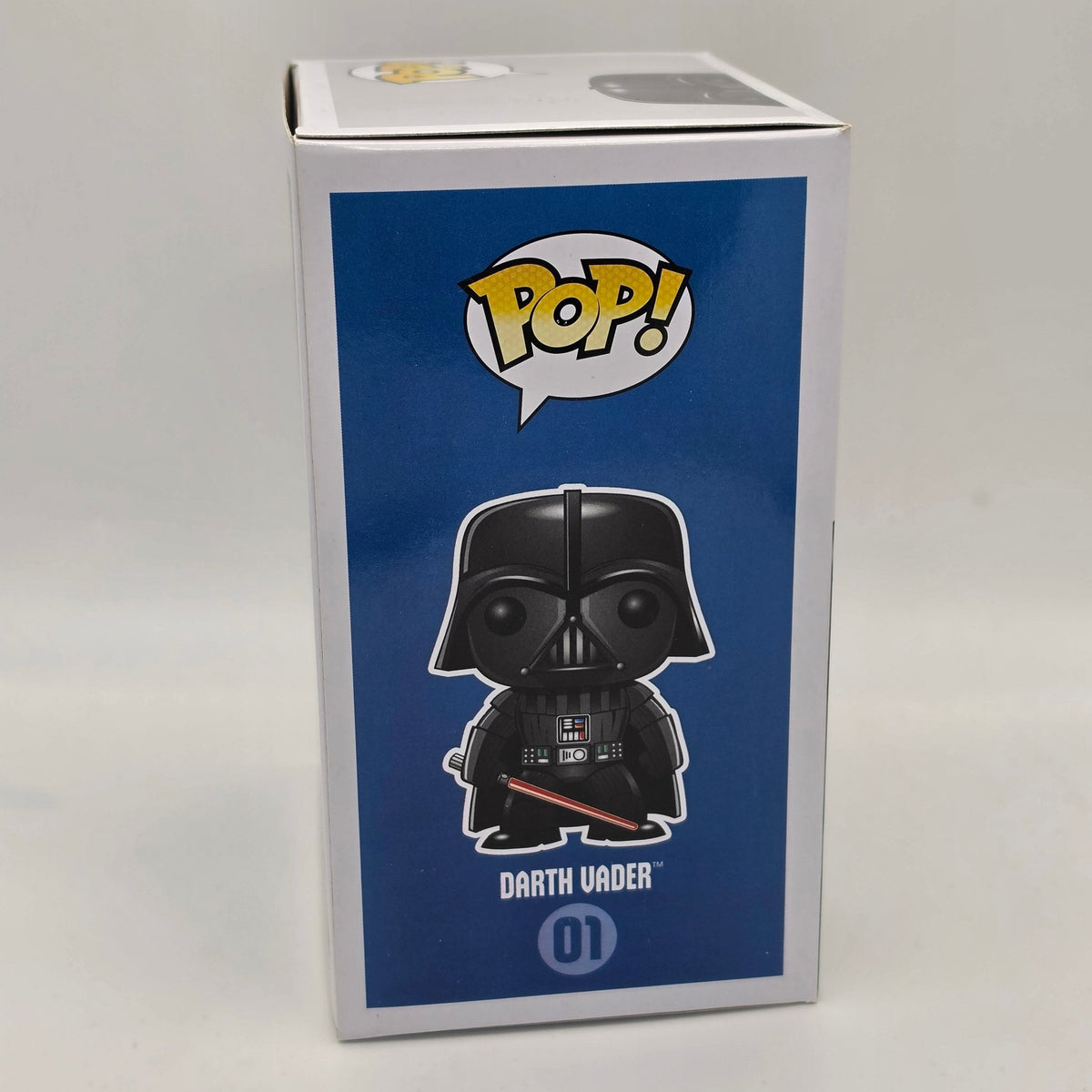 Sar Wars - Darth Vader - #01 - Signed David Prowse - SWAU Authentication - Funko Pop!