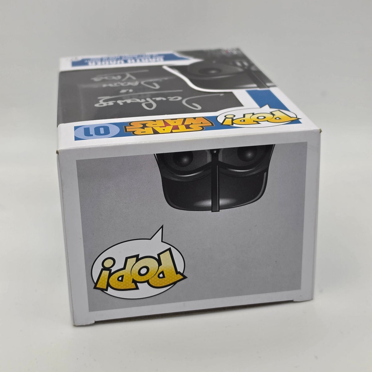 Sar Wars - Darth Vader - #01 - Signed David Prowse - SWAU Authentication - Funko Pop!