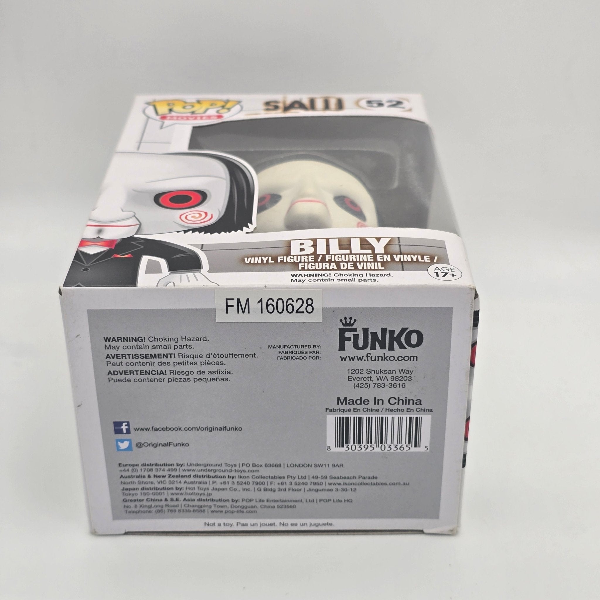 Saw - Billy - 52 - Movies - Funko Pop!