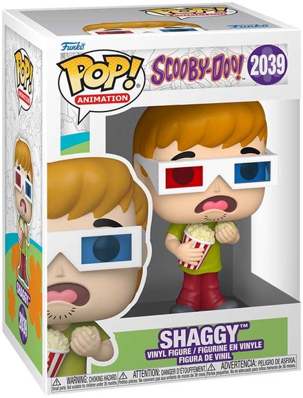 Scooby - Doo - Shaggy With 3D Glasses - 2039 - Animation - Funko Pop!