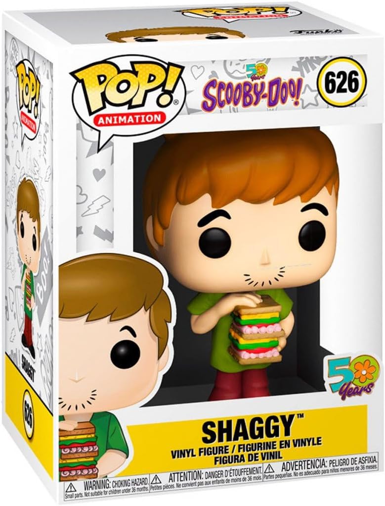 Scooby - Doo - Shaggy With Sandwich - 626 - Animation - Funko Pop!