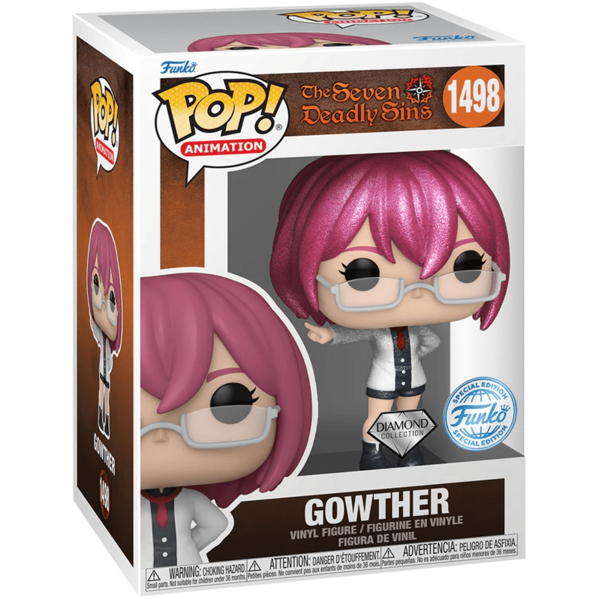 Seven Deadly Sins - Gowther - #1498 - Special Edition - Anime - Funko Pop!