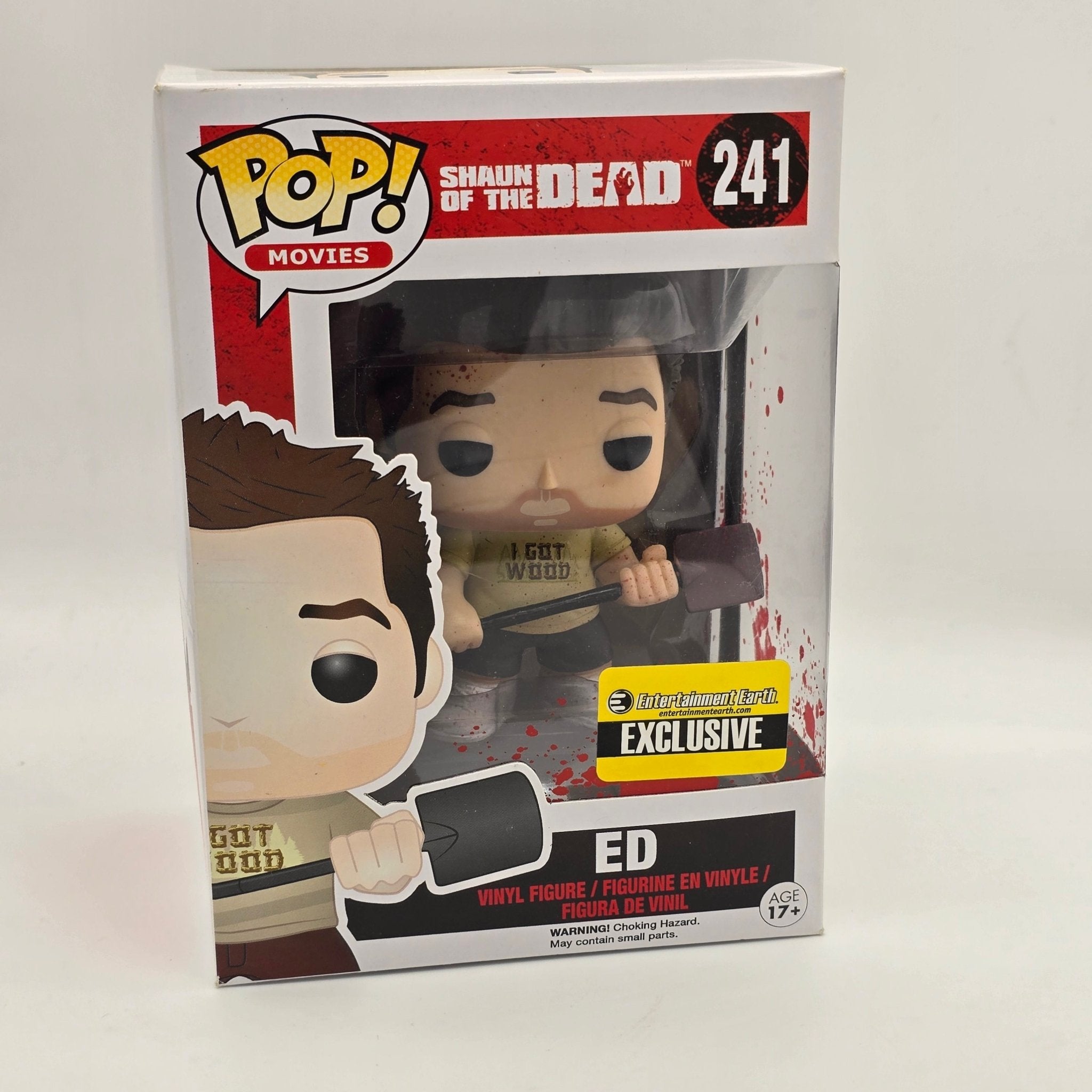 Shaun Of The Dead - Ed (Bloody) - 241 - Entertainment Earth Exclusive - Movies - Funko Pop!