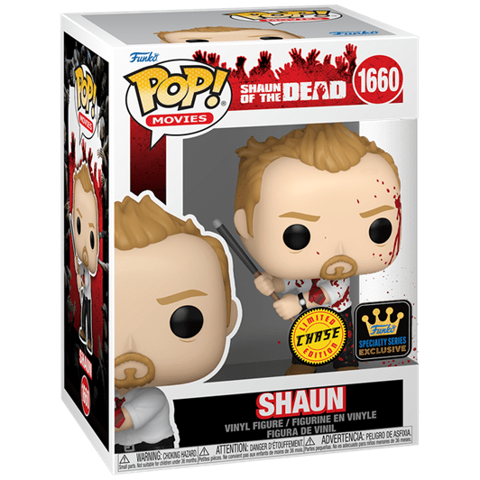 Shaun Of The Dead - Shaun - 1660 - Bloody Chase Speciality Series - Movies - Funko Pop!