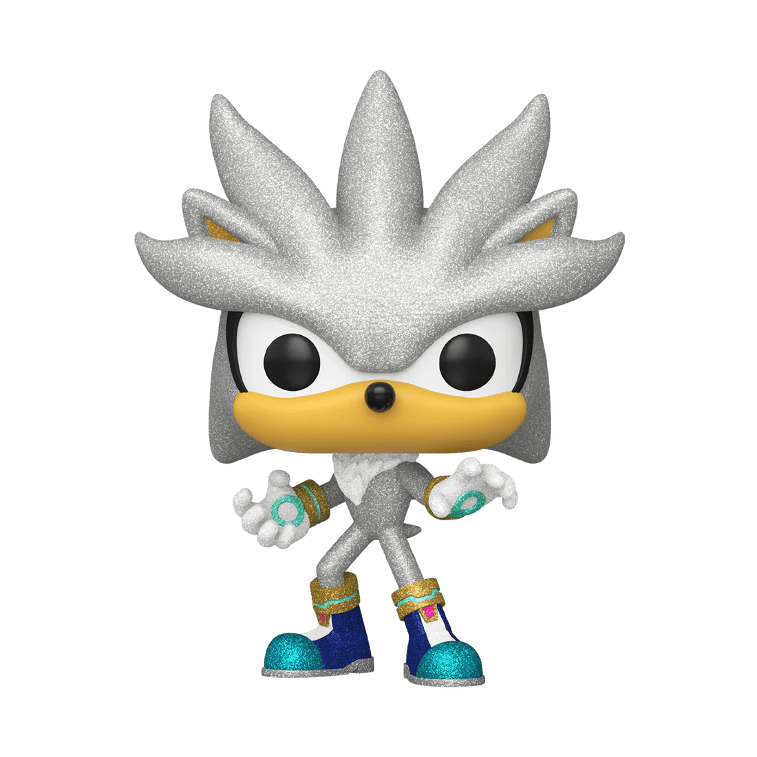 Sonic the Hedgehog - Silver - 1103 - Diamond Glitter Special Edition - Games - Funko Pop!