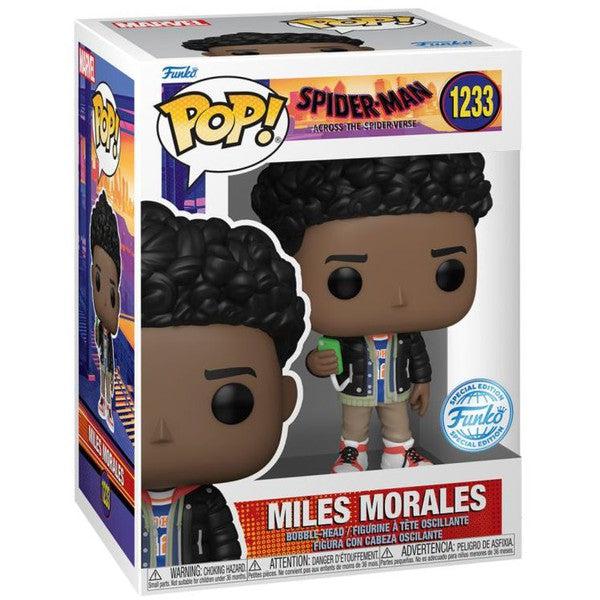 Spider - Man Across the Spider - Verse - Miles Morales - #1233 - Special Edition - Marvel - Funko Pop!