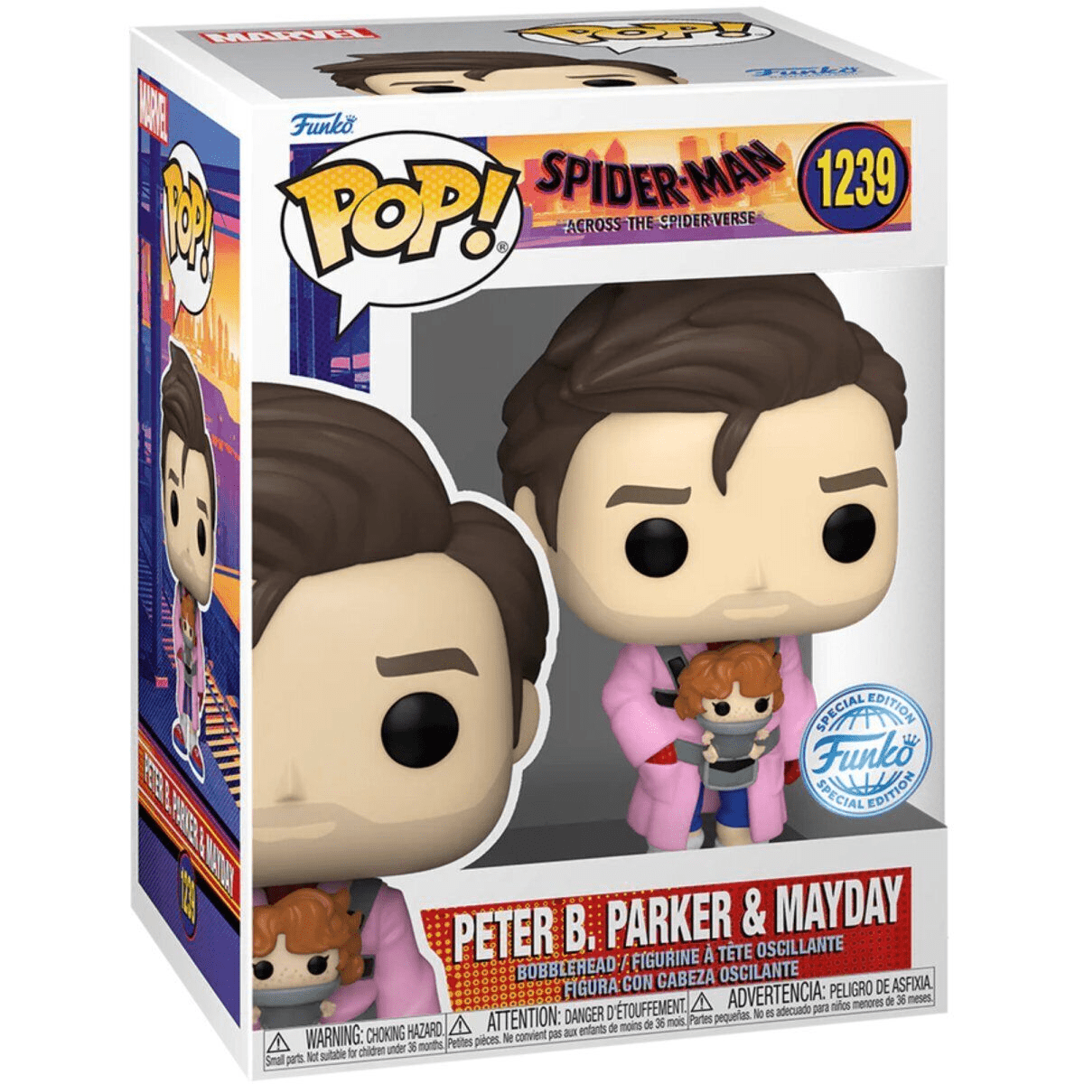 Spider - Man Across the Spider - Verse - Peter B. Parker & Mayday - 1239 - Special Edition - Marvel - Funko Pop!