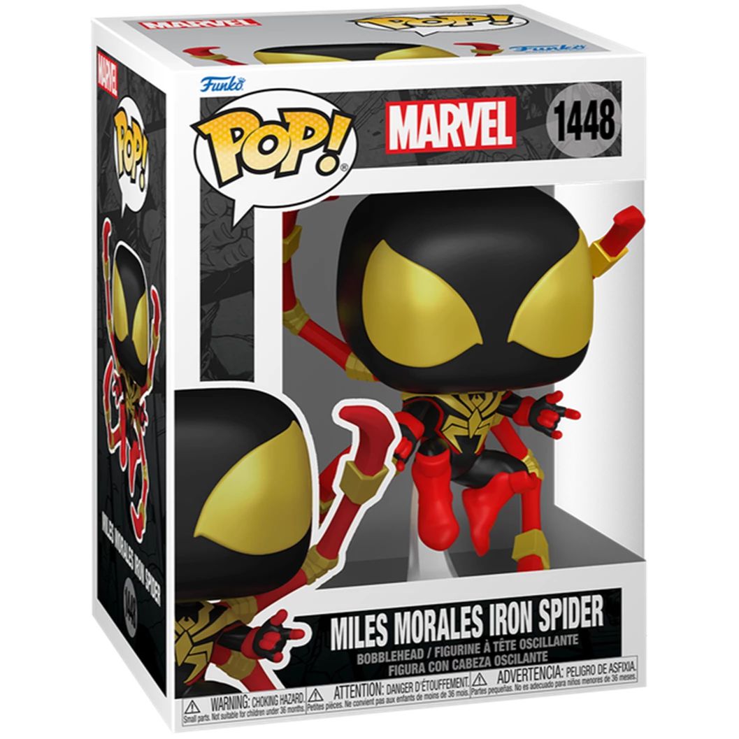 Spider - Man - Miles Morales Iron Spider - #1448 - Marvel - Funko Pop!