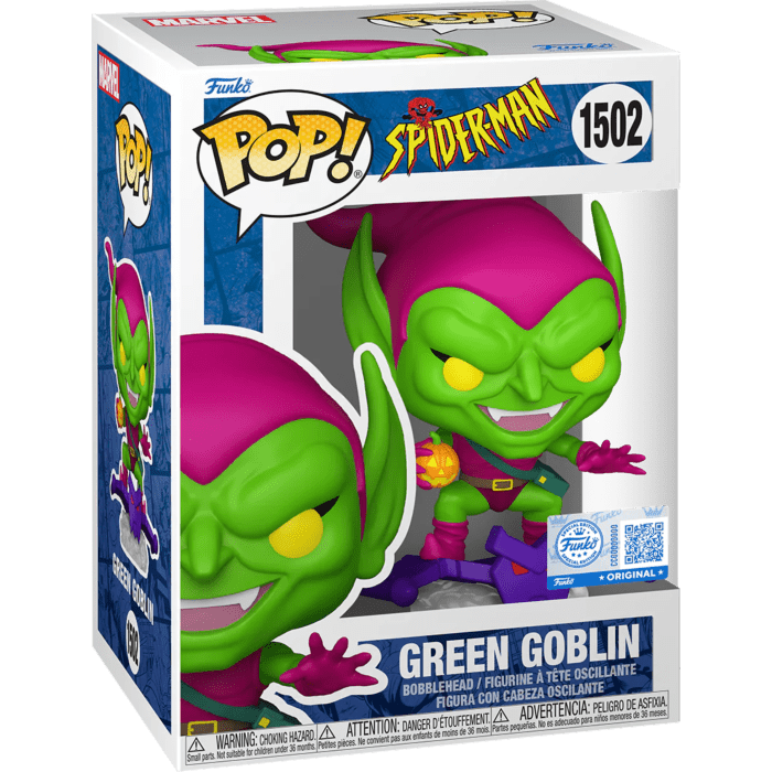 Spider - Man The Animated Series - Green Goblin - 1502 - Special Edition - Marvel - Funko Pop!