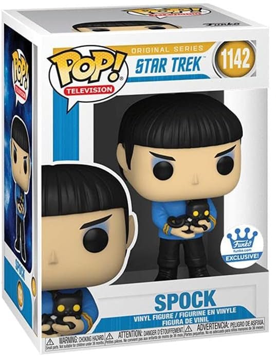 Star Trek - Spock With Cat - #1142 - Funko Exclusive - Television - Funko Pop!