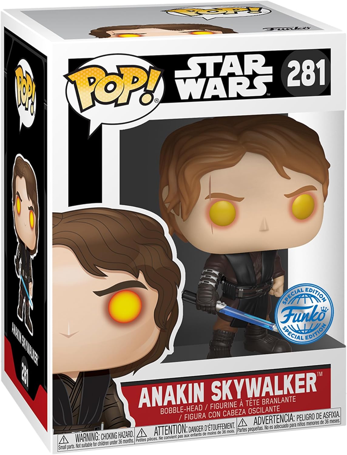 Star Wars - Anakin Skywalker (Darkside) - #281 - Special Edition - Funko Pop!