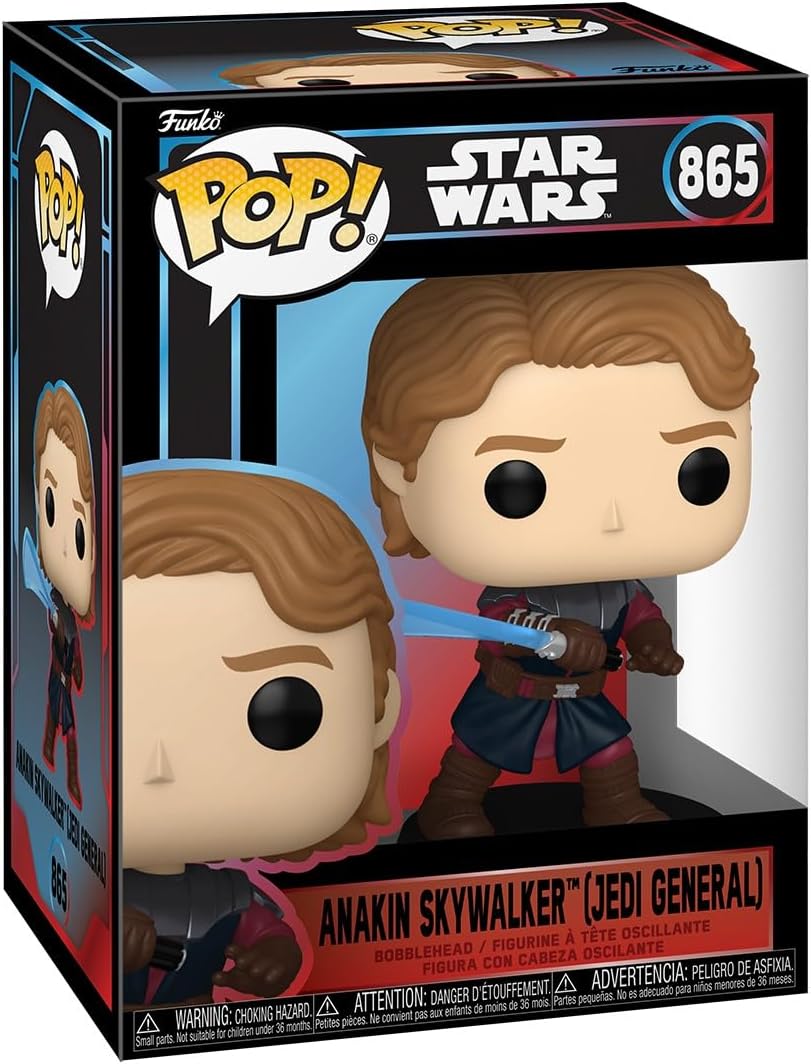 Star Wars - Anakin Skywalker - Jedi General - 865 - Funko Pop!