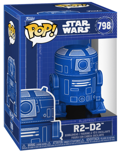 Star Wars - Blueprint R2 - D2 - 798 - Funko Pop!