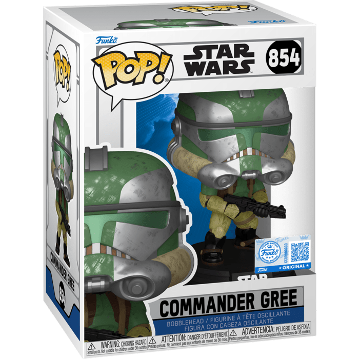 Star Wars - Commander Gree - 854 - Special Edition - Clone Wars - Funko Pop!