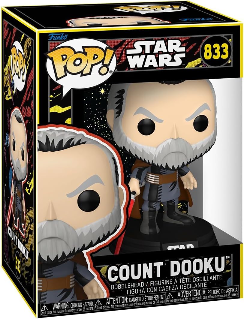 Star Wars - Count Dooku - 833 - Retro - Funko Pop!