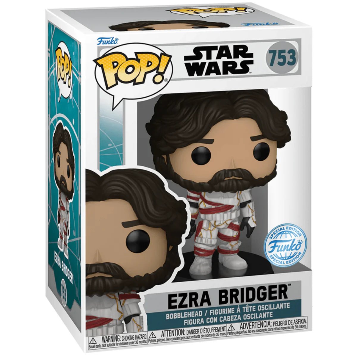 Star Wars - Ezra Bridger - 753 - Special Edition - Ahsoka - Funko Pop!