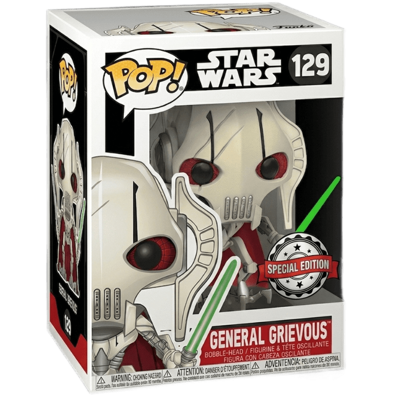 Star Wars - General Grievous - 129 - Special Edition - Funko Pop!