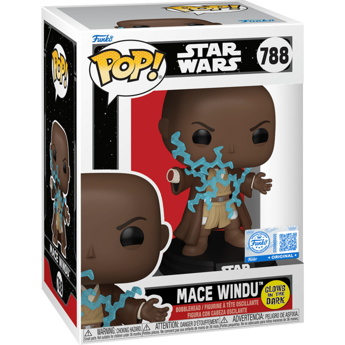 Star Wars - Mace Windu - 788 - Glow Special Edition - Funko Pop!