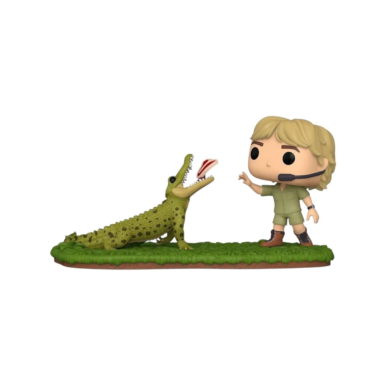 Steve Irwin With 'Agro' The Crocodile - #75 - Australia Zoo - Special Edition - Moment Funko Pop!